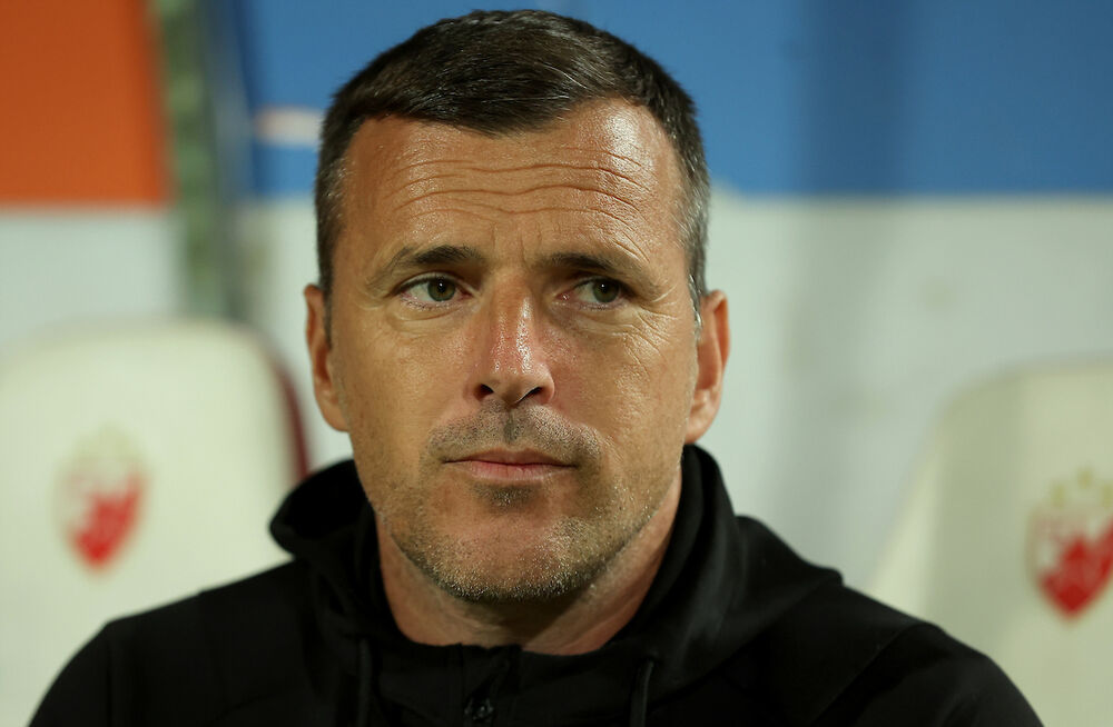Aleksandar Luković na utakmici Crvene zvezde i kragujevačkog Radničkog