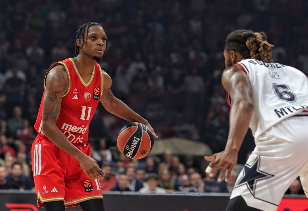 KK Crvena zvezda, KK Armani Milano, KK Olimpija Milano, Evroliga, Tajson Karter, Devin Buker