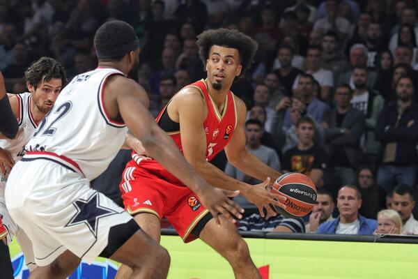 Tandem Crvene zvezde u top 10 Evrolige - prvi Partizanov predstavnik na 20. mestu (Foto)