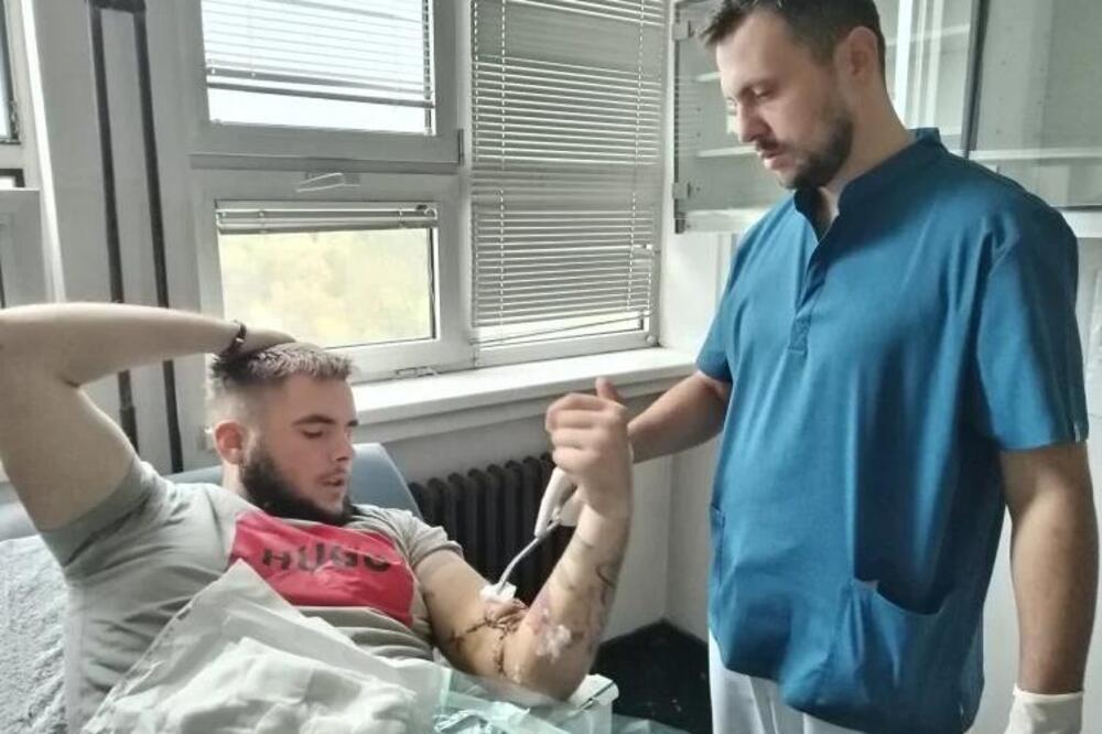 Luki brusilica presekla ruku, malo je falilo da ostane bez nje: Lekari heroji iz ZC Valjevo uspeli da ga spasu