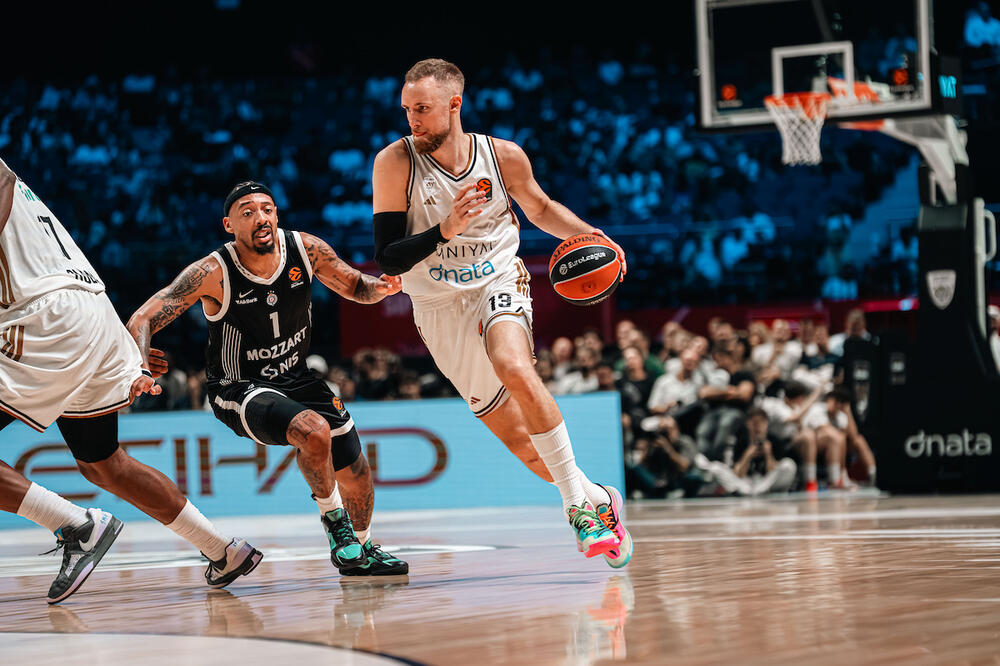 Partizan u Dubaiju izbegao debakl na startu Evrolige (Video/Foto)