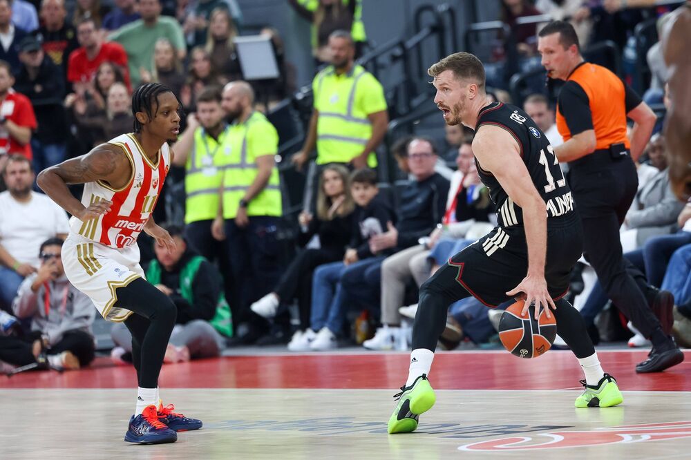 Detalj sa utakmice Bajerna i Crvene zvezde u Minhenu