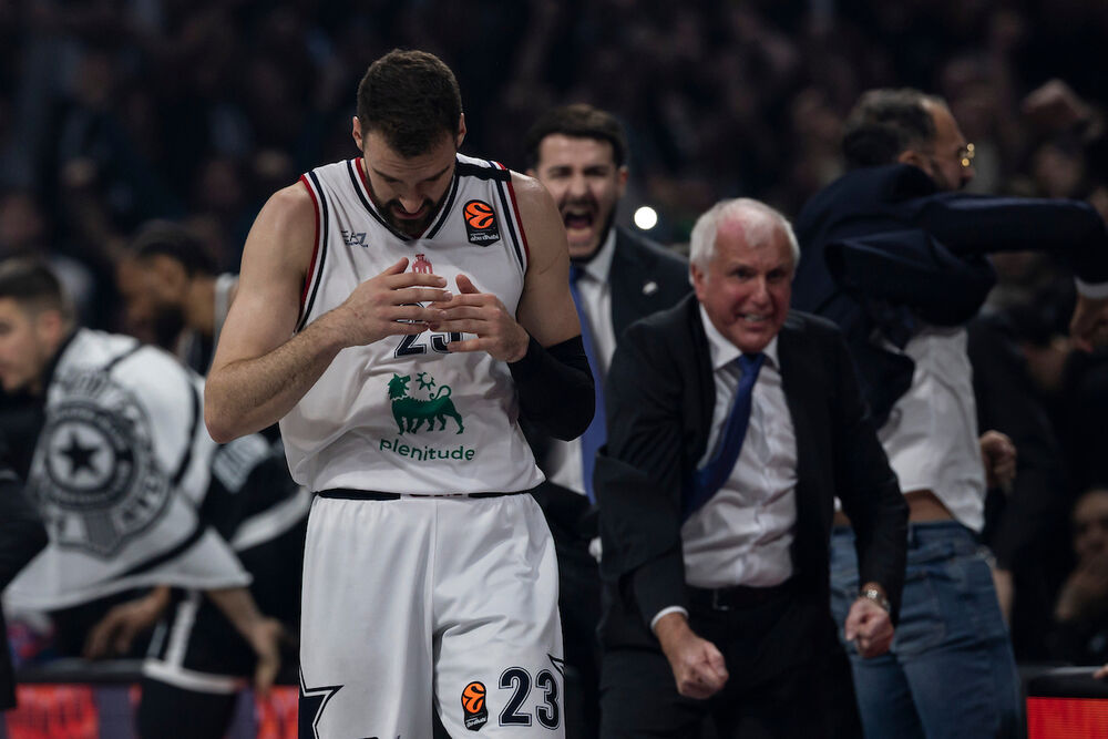 Razočarani Marko Gudurić posle promašene trojke