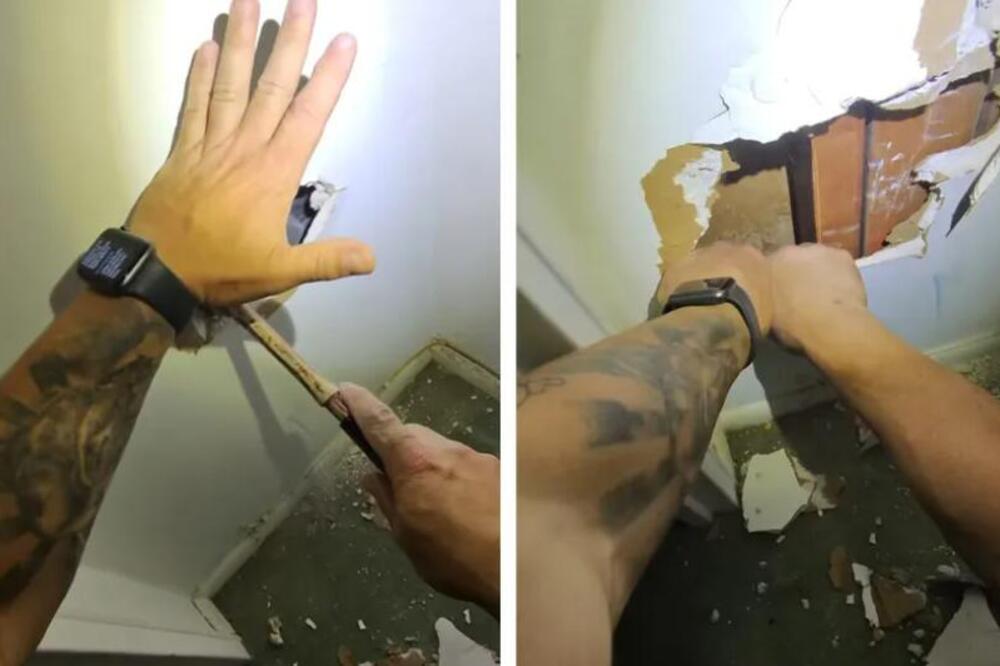 Neprestano iz zidova čuli čudne zvukove, a onda... Kada su probušili, usledio je šok - ovo nisu očekivali (VIDEO)