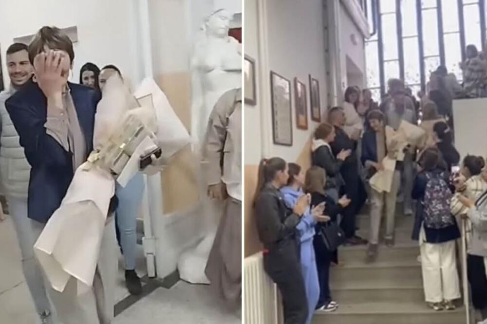 OVAKO NEŠTO MOGU SAMO SRPSKA DECA! Dirljiva scena u školi u Kruševcu rasplakala narod - POGLEDAJTE IH SAMO