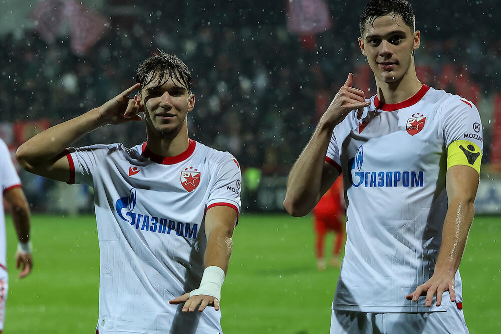 Rutinska pobeda Crvene zvezde u Kruševcu posle 54 minuta prvog poluvremena (Video/Foto)