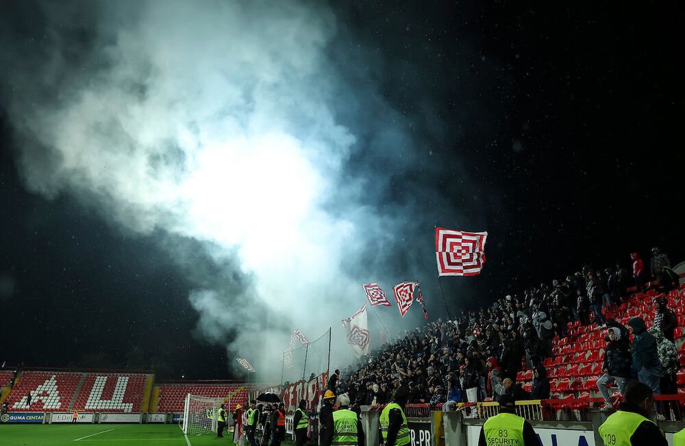 Navijači Crvene zvezde proti Napretka u Kruševcu