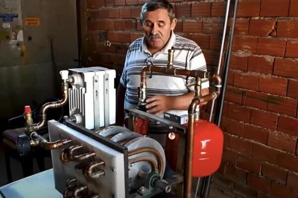 Ivan izmislio nov način grejanja i troškovi su smešni: Stan od 80 kvadrata zagreje za 1.200 dinara mesečno (VIDEO)