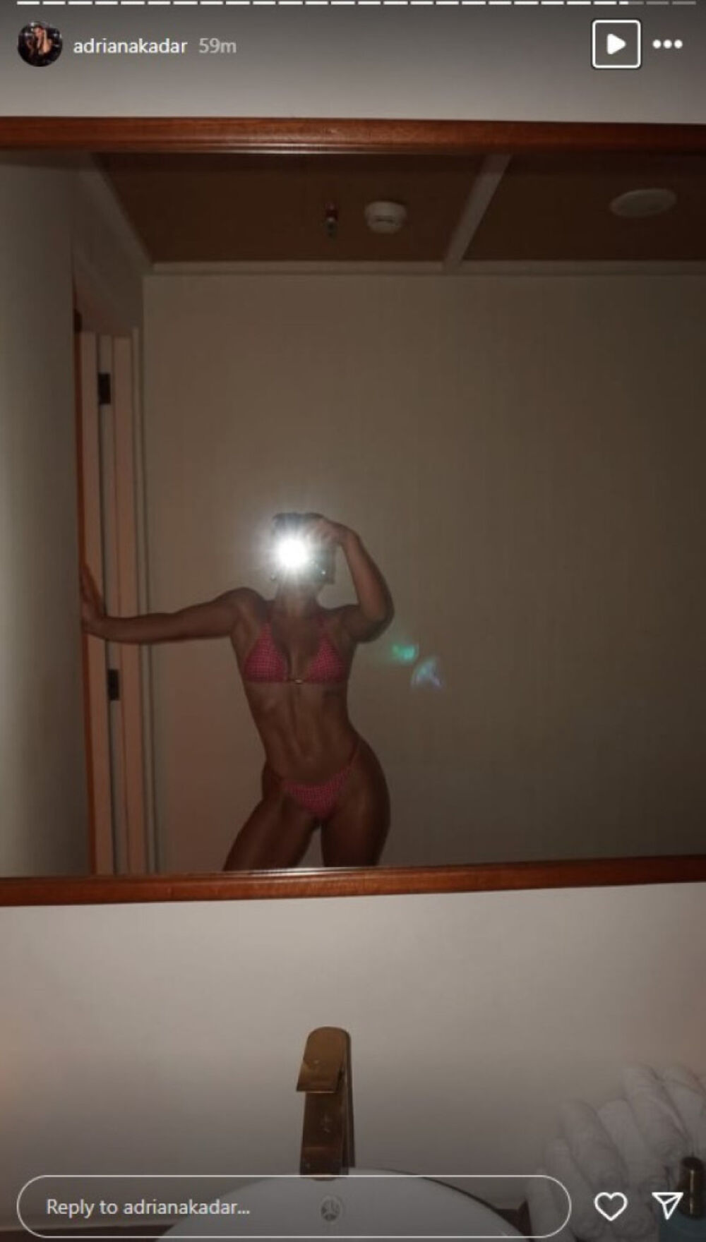 Adriana je pokazala zgodno telo