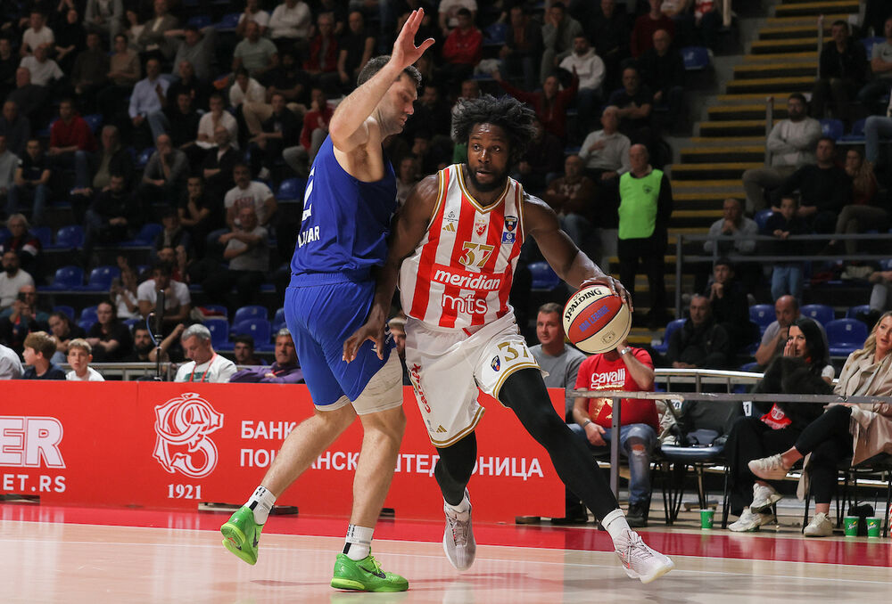 Detalj sa utakmice Crvene zvezde i Zadra