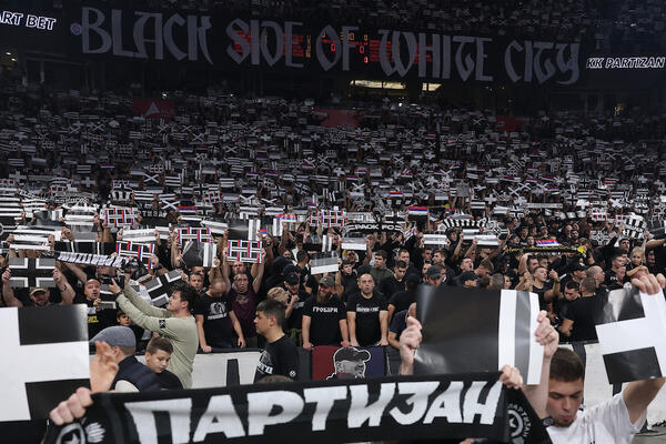 Grobari ne mogu da podrže Partizan u Milanu! (Foto)