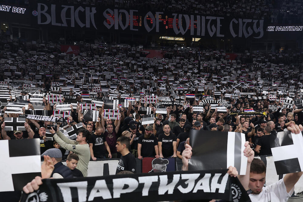 Grobari ne mogu da podrže Partizan u Milanu! (Foto)