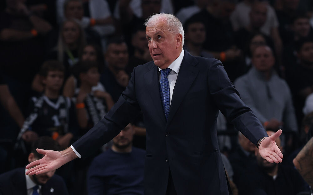 Detalj sa utakmice Partizana i Anadolu Efesa