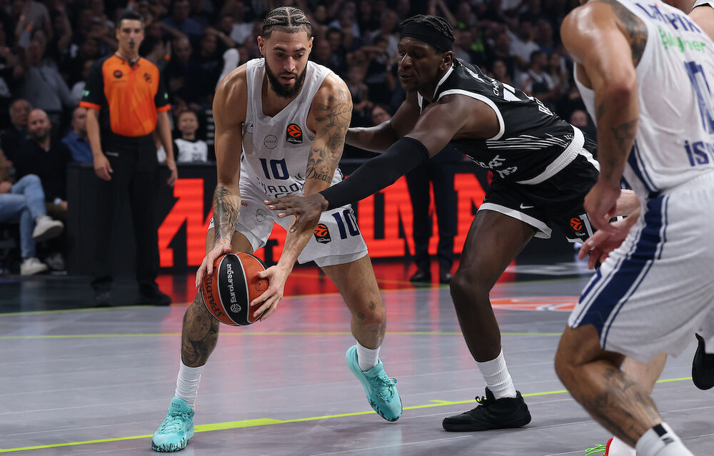 Detalj sa utakmice Partizana i Anadolu Efesa