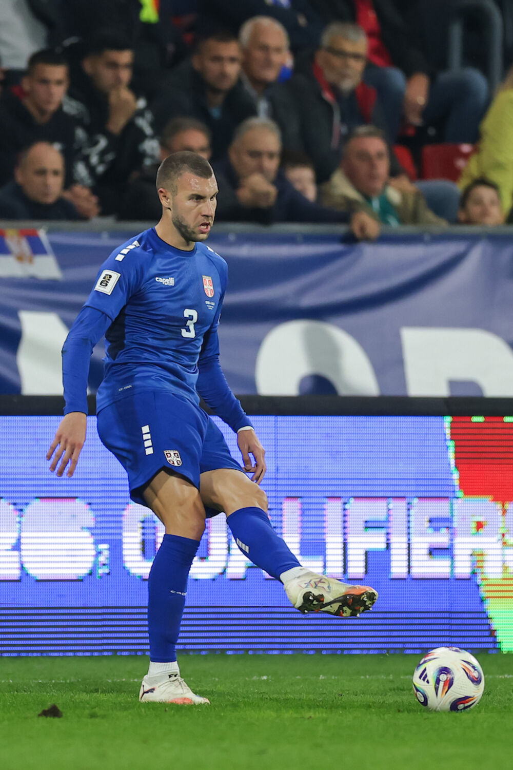 Detalj sa utakmice Srbije i Albanije