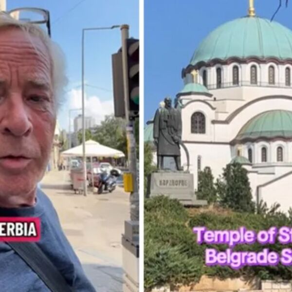 AMERIKANAC DOŠAO U HRAM SVETOG SAVE! Čim je kročio ostao ZABEZEKNUT! "Potrebno je da BOMBARDUJEŠ, pa..."