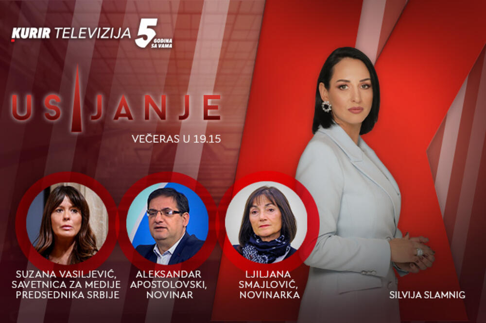 EKSKLUZIVNO U USIJANJU: Suzana Vasiljević, Ljiljana Smajlović, Aleksandar Apostolovski o geopolitičkom raskršću