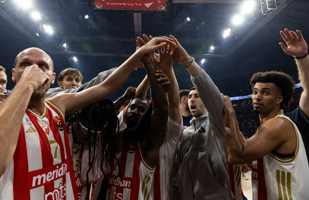 Košarkaši Crvene zvezde