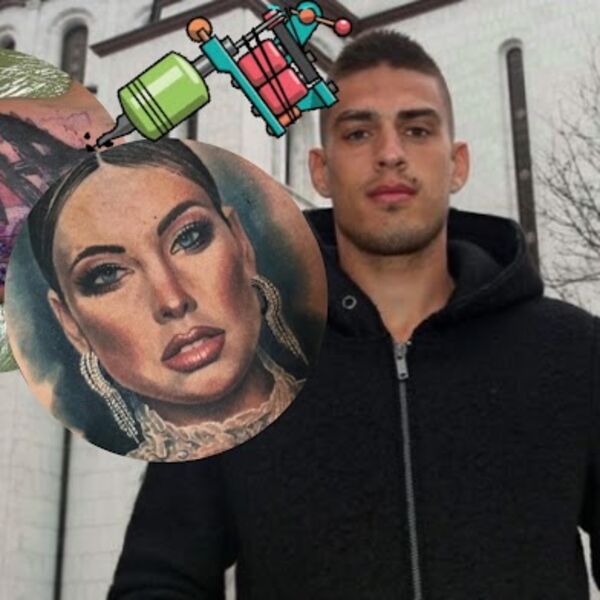 IMA ISTETOVIRANU MIRKU NA GRUDIMA, A NA RUCI... Vujadin u jeku AFERE REKET prekrio NAVIJAČKU tetovažu - TU SU FOTKE