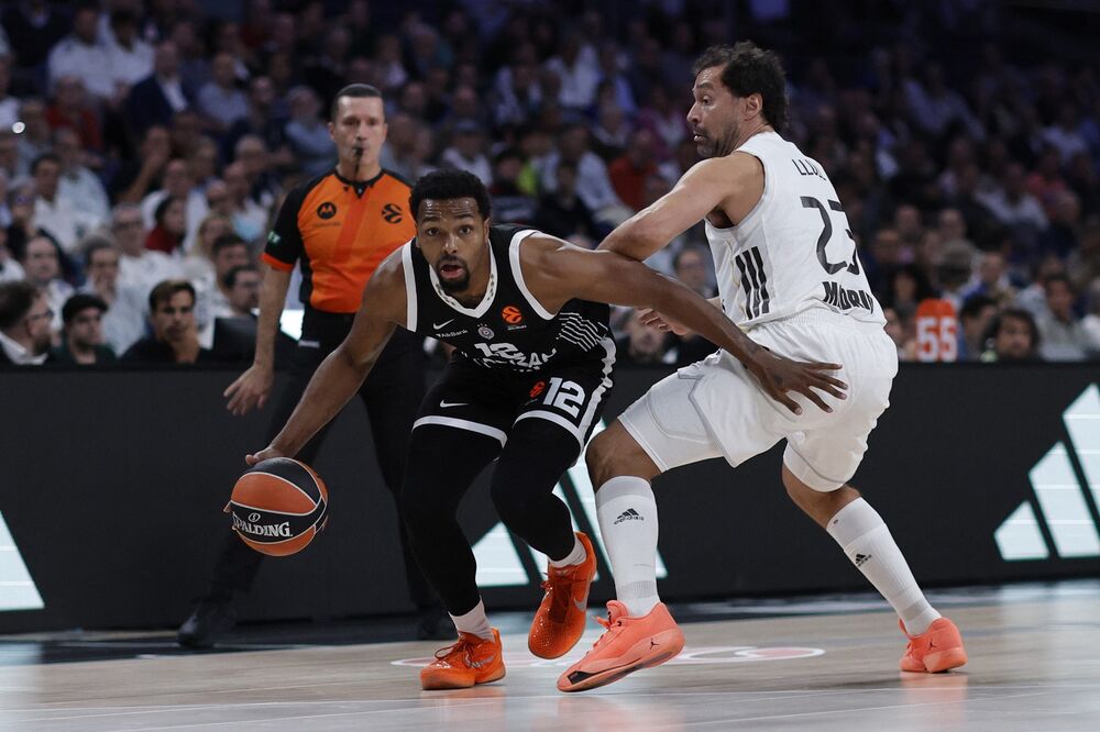 Detalj sa utakmice Real Madrida i Partizana