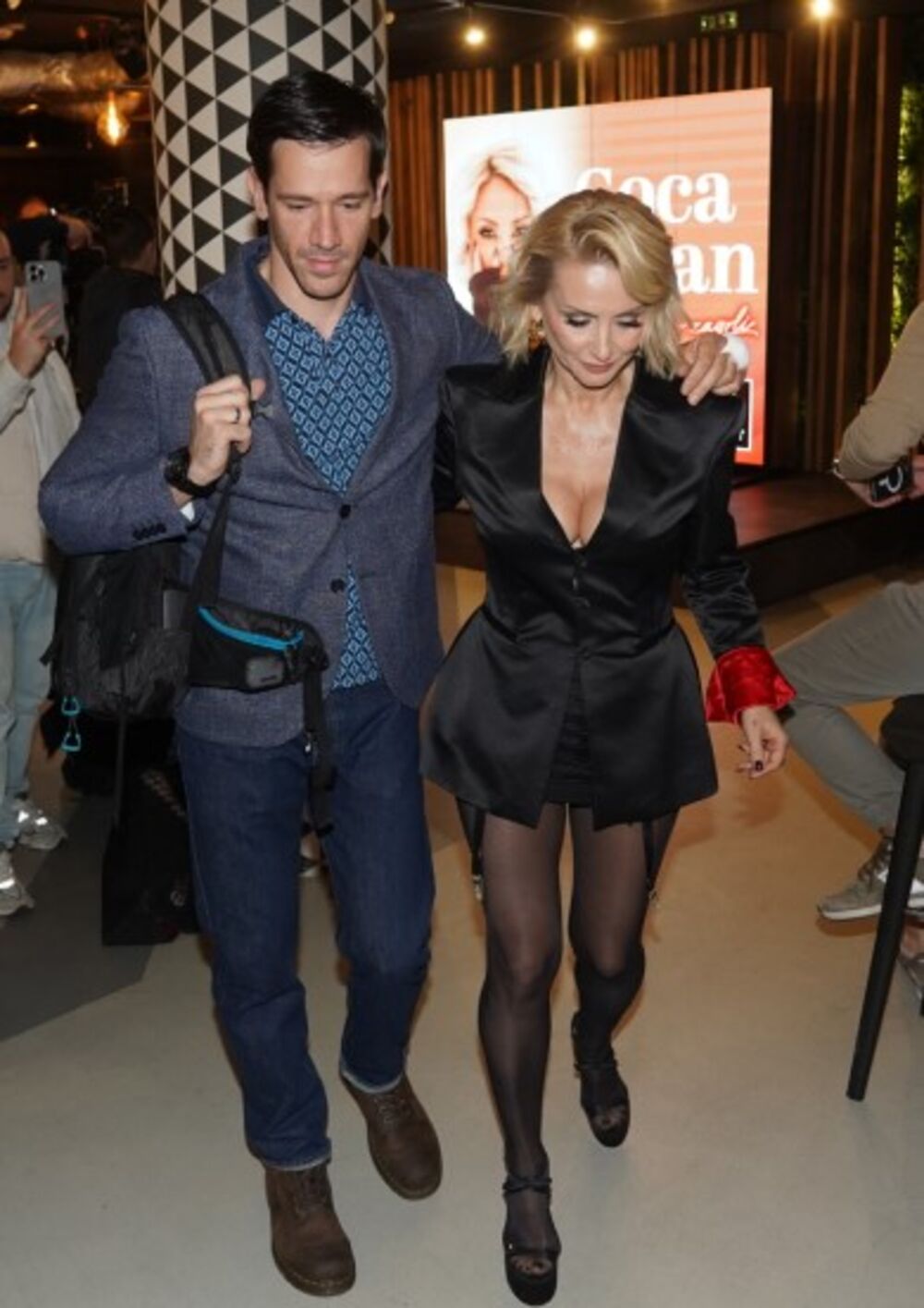 Goca Tržan i Raša pre koncerta