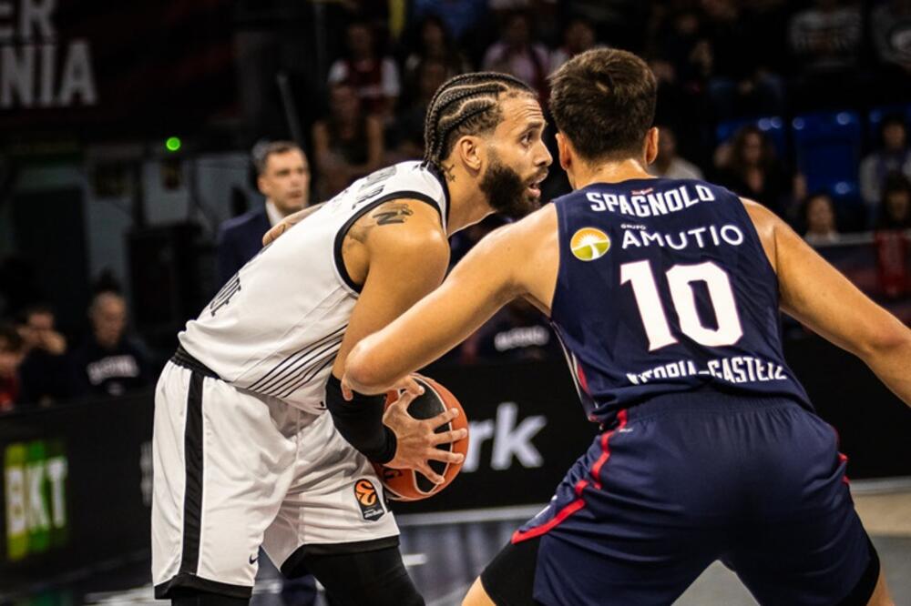 Partizan prekinuo crni niz u Vitoriji: Vašington heroj u završnici, crno-beli nadigrali Baskoniju!