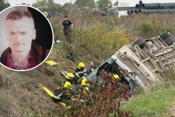 Ceo moj život si mi fallio... Oglasio se sin muškaraca koji je poginuo u prevrtanju autobusa kod Sremske Mitrovice