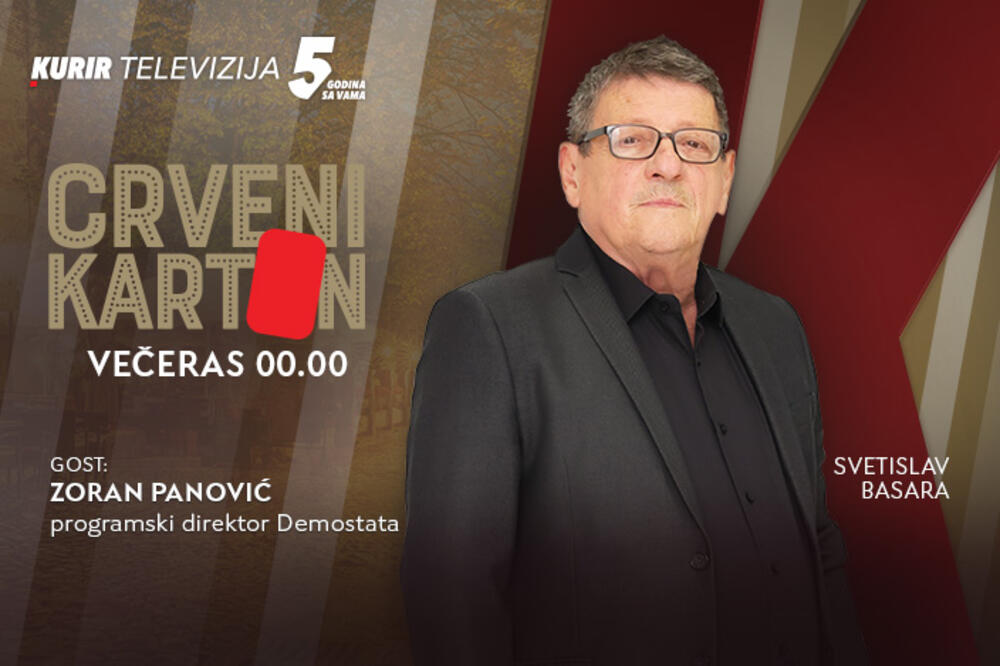 POSEBNA GRANA SOCIOLOGIJE ZA OVDAŠNJI MENTALITET- Zoran Panović je gost “Crvenog kartona”, večeras u 00.00