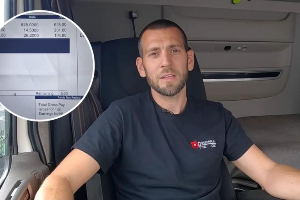 Vozač kamiona surovo iskreno rekao koliko i kako zarađuje novac! Ovo je neverovatno, uz ovu foru pare pljušte VIDEO