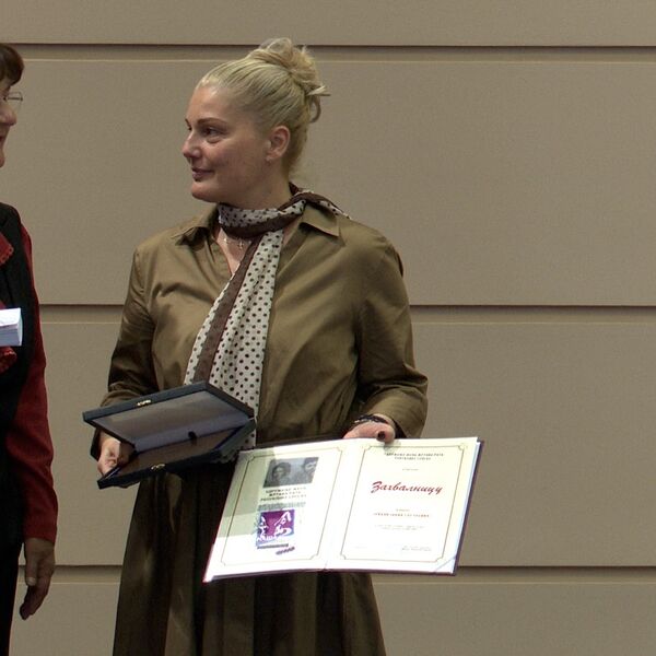 JOVANI GRGUREVIĆ NAGRADA ZA IZUZETAN DOPRINOS U VAŽNOJ BORBI ŽENA REPUBLIKE SRPSKE