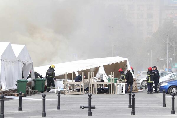 Oglasio se MUP povodom pucnjave i požara ispred Skupštine: Evo šta se sve stavlja na teret uhapšenom!