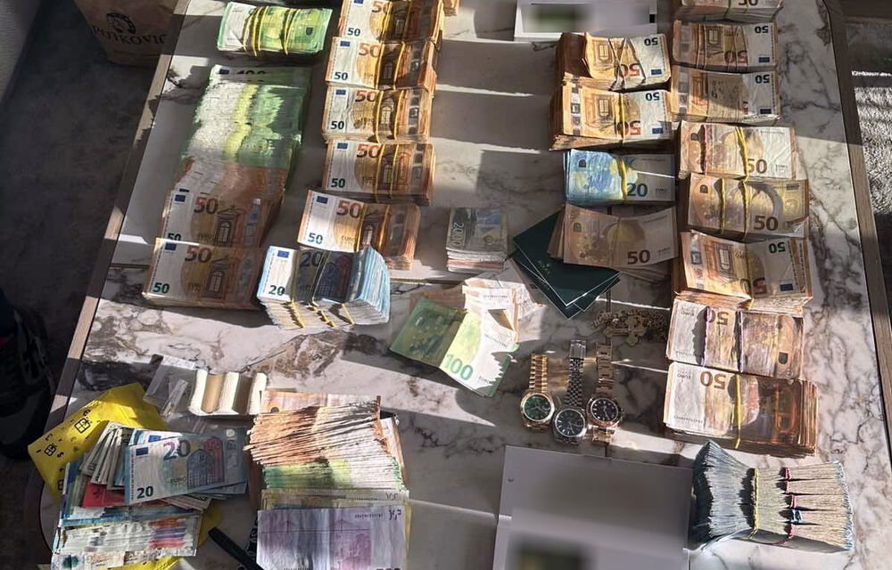 Zaplenjen novac vračarskog klana
