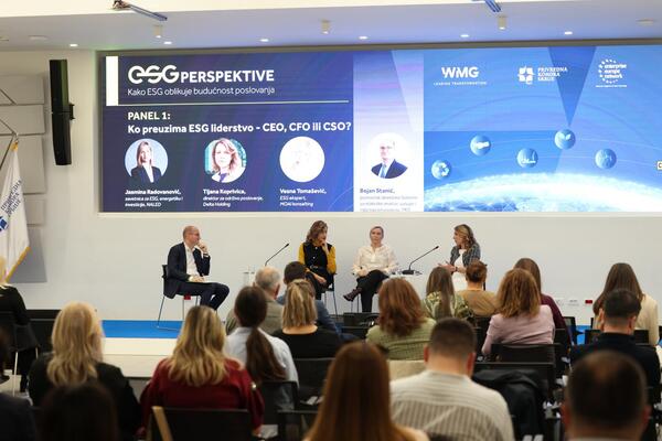 KOMPANIJA WMG (WIRELESS MEDIA GROUP) OKUPILA LIDERE BIZNISA I INSTITUCIJA NA KONFERENCIJI “ESG PERSPEKTIVE”