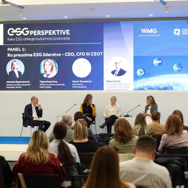 KOMPANIJA WMG (WIRELESS MEDIA GROUP) OKUPILA LIDERE BIZNISA I INSTITUCIJA NA KONFERENCIJI “ESG PERSPEKTIVE”