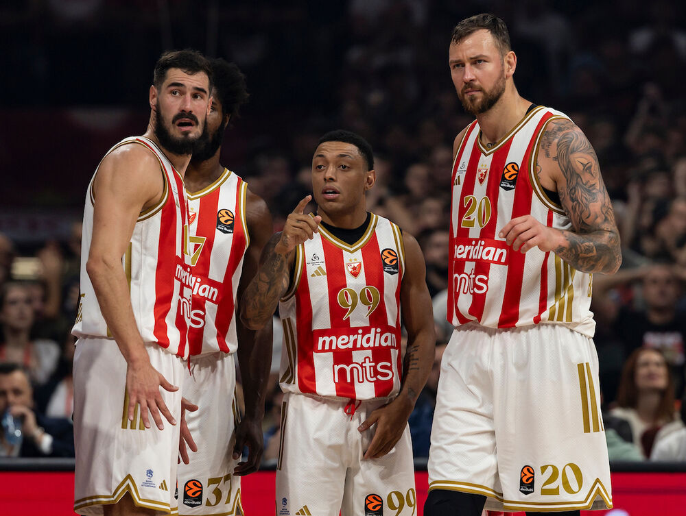 Košarkaši Crvene zvezde