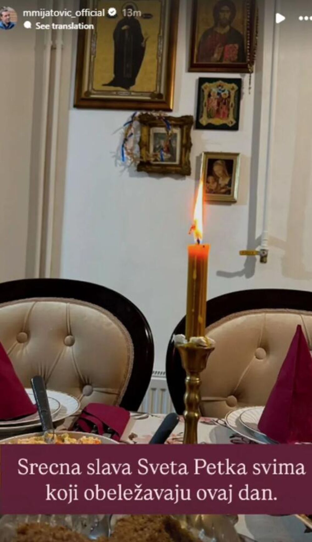 Mladen proslavio Svetu Petku