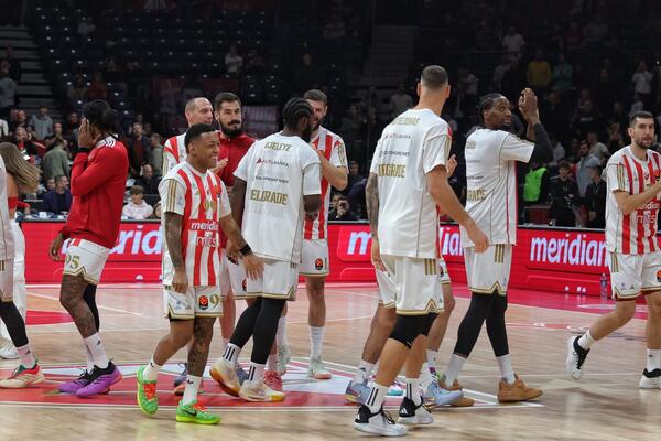 Crveno-beli niz bez kraja: Zvezda razbila Asvel u paklu "Arene"!