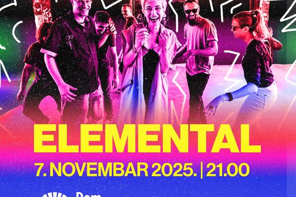Veliki beogradski koncert grupe Elemental 7. novembra u Domu omladine