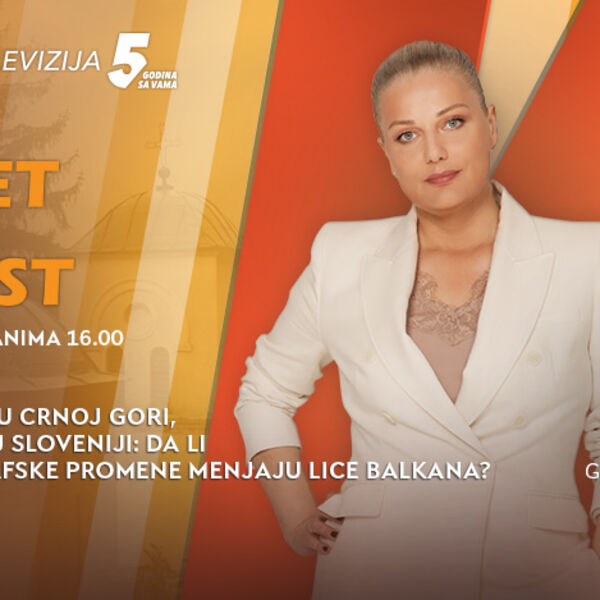PROTESTI U CRNOJ GORI, UBISTVO U SLOVENIJI: DA LI DEMOGRAFSKE PROMENE MENJAJU LICE BALKANA? U emisiji “NI 5 NI 6”