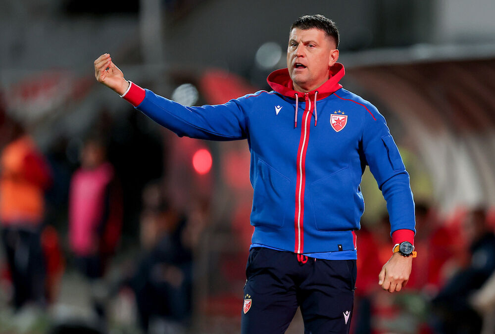 Vladan Milojević na utakmici Vojvodine i Crvene zvezde