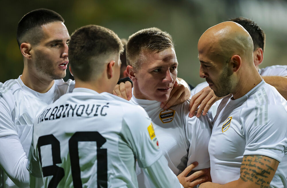 FK Čukarički, Nemanja Miletić, Uroš Miladinović, Bojica Nikčević, Slobodan Tedić