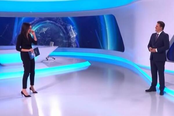 Kakav blam na HRT, voditeljki se desilo ovo usred Dnevnika: I Srbija ne prestaje da priča o tome (VIDEO)
