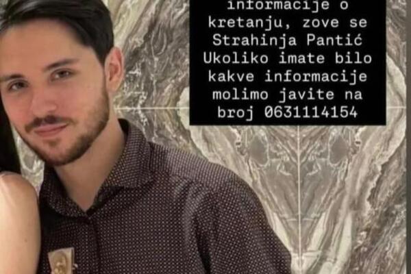 NESTAO STUDENT IZ ŠAPCA, PORODICA MOLI ZA POMOĆ: Strahinja krenuo za Beograd da polaže ispit i od tad ga nema!