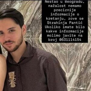 NESTAO STUDENT IZ ŠAPCA, PORODICA MOLI ZA POMOĆ: Strahinja krenuo za Beograd da polaže ispit i od tad ga nema!