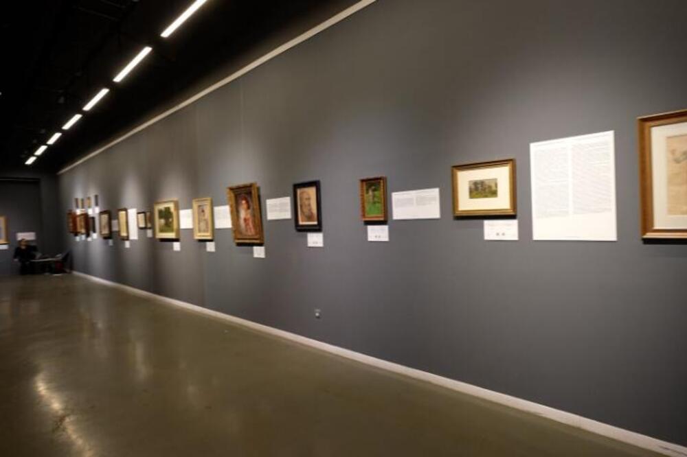 Izloženo 36 slika i 8 ikona: Predstavljanje ruskih umetnika u Salonu Muzeja grada Beograda