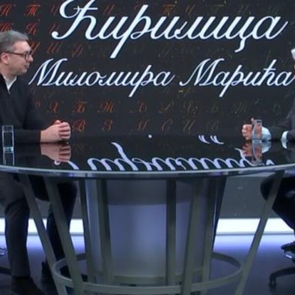 Vučić uživo u Ćirilici: Izneo šokantne tvrdnje o uhapšenom Vladimiru Štimcu