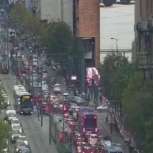 VOZILA JEDVA PROLAZE OD DUŠANOVCA DO NOVOG BEOGRADA, KOLONA DUGA SKORO 13 KM: Ceo grad u zastoju, haos u saobraćaju