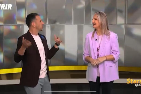 "KOMŠIJA, KOMŠIJA, DOK TI ŽENA U BAŠTI TI SE..." Voditelj skočio u studiju i ostavio koleginicu ŠOKIRANU, ŠTA BI?