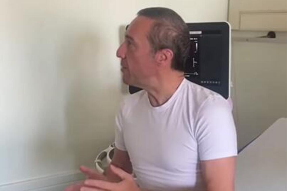 "Preventivno je..." MLADEN MIJATOVIĆ HOSPITALIZOVAN! Objavljen snimak iz bolničke sobe