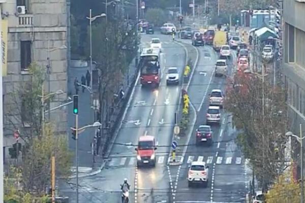 Ovako jutros izgleda ugao Bulevara kralja Aleksandra i Takovske! Proverite da li su ulice prohodne (FOTO)